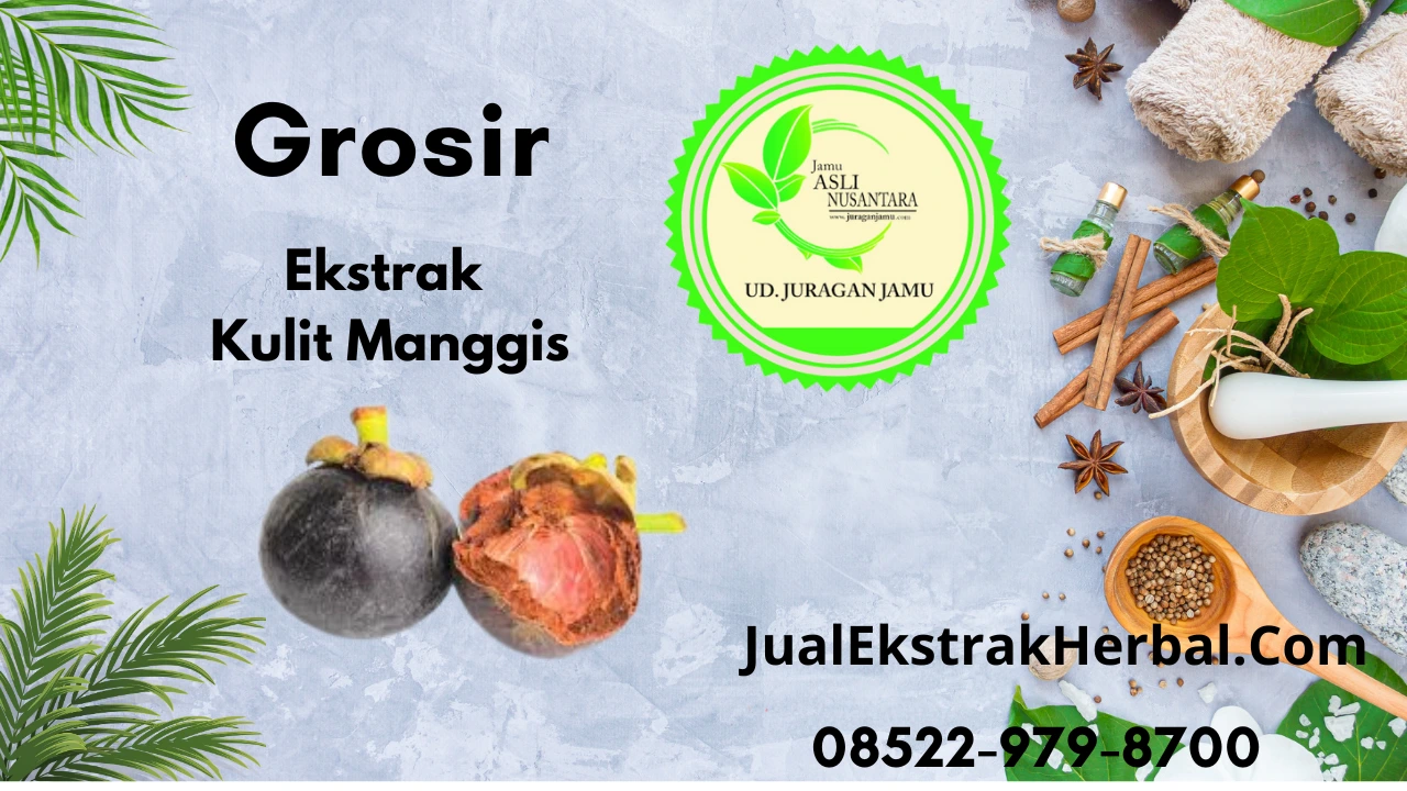 Jual Ekstrak Kulit Manggis Di Ud Juragan Jamu Jogja