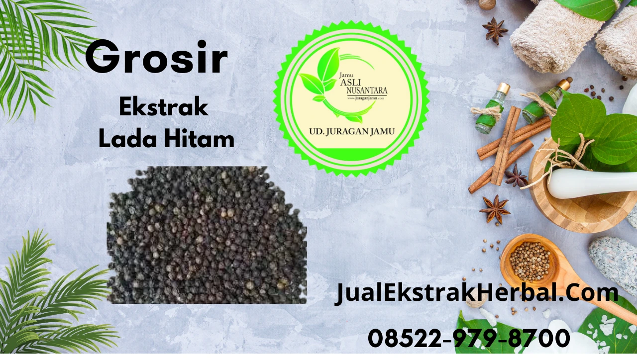jual ekstrak lada hitam