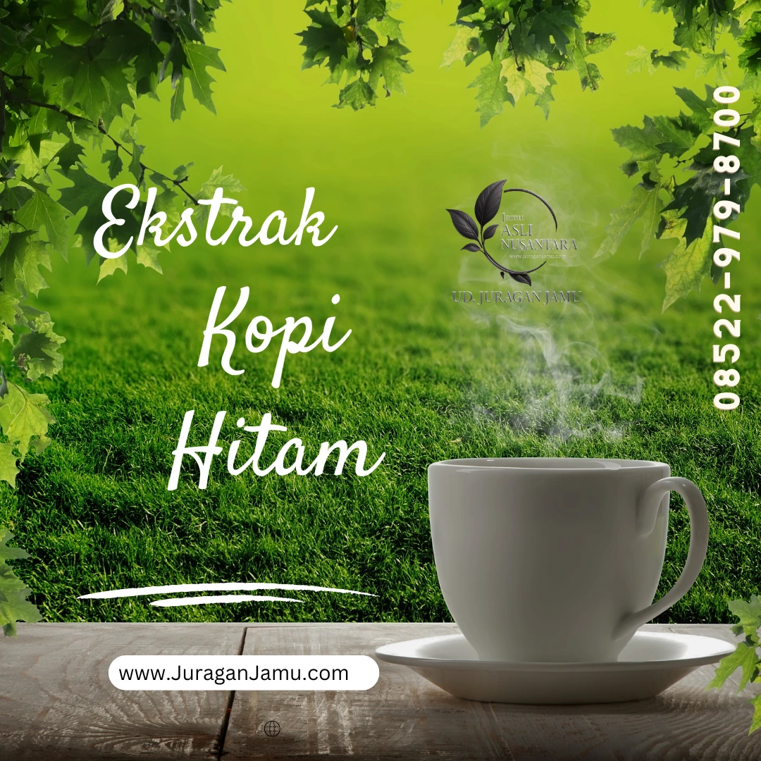 jual ekstrak kopi hitam murni