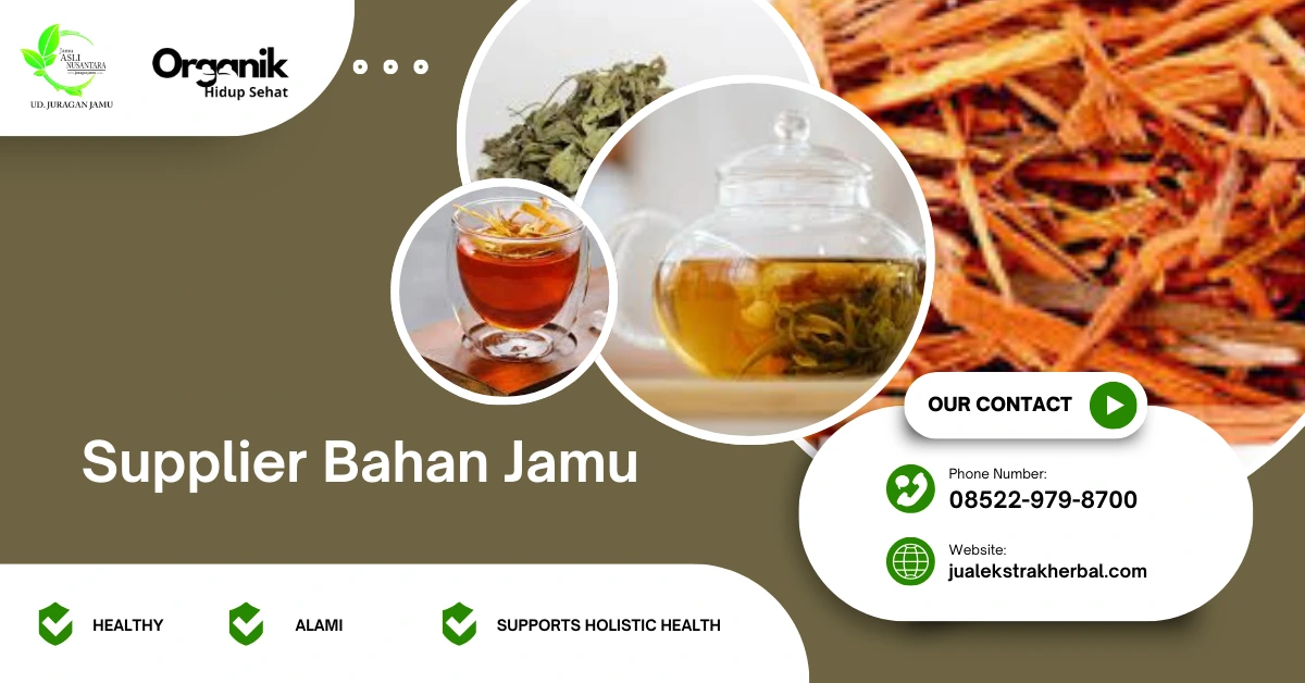 referensi bahan baku untuk ekstrak